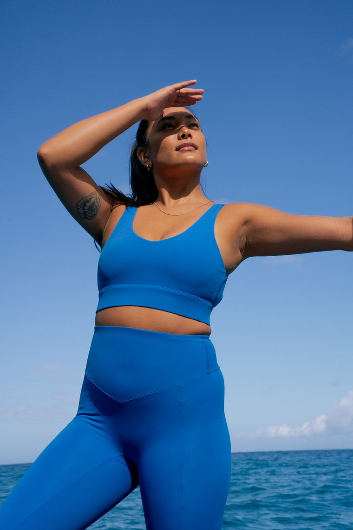 The KALALAU Sports Bra - ELECTRIC BLUE
