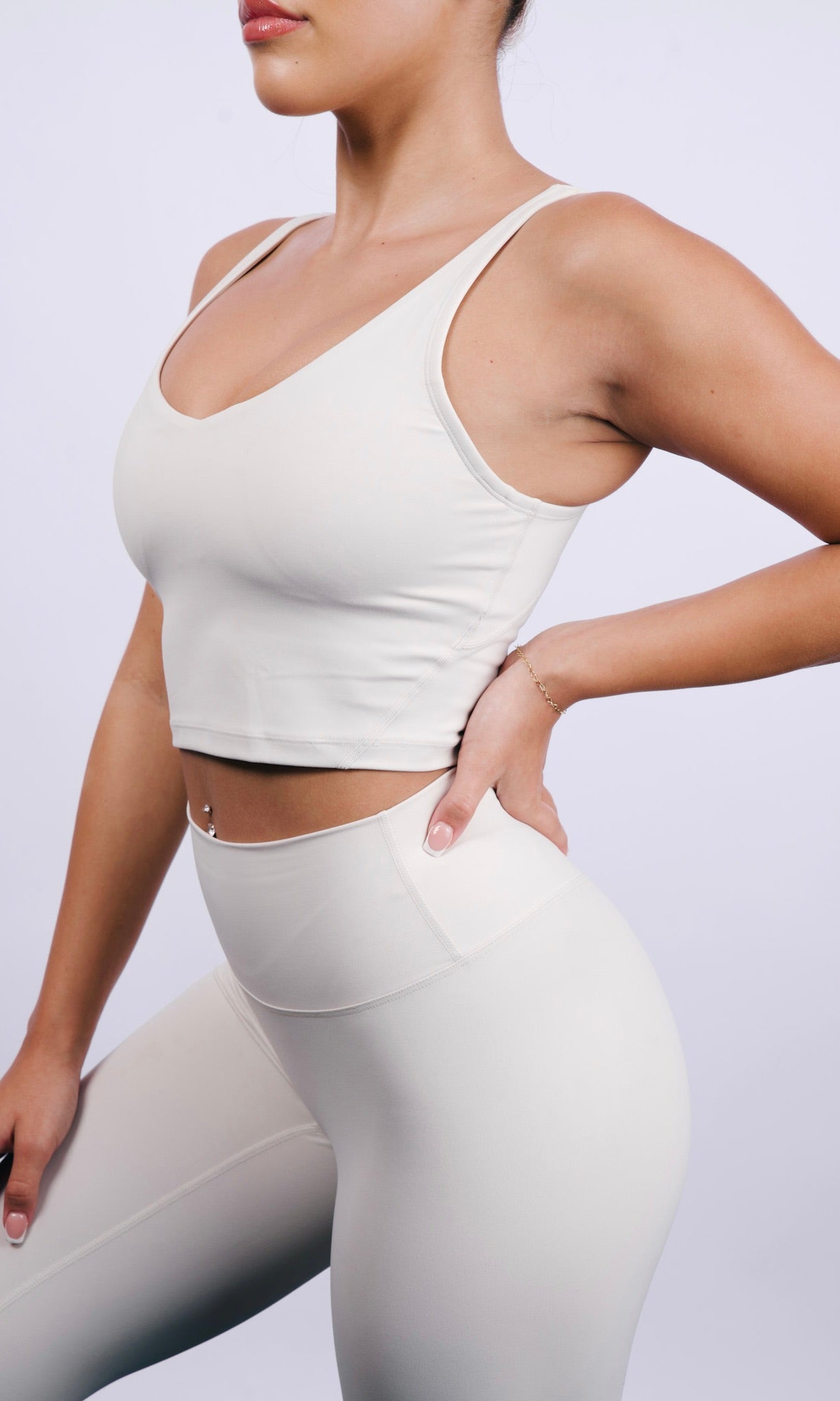 The LAHELA Crop Top -SALT