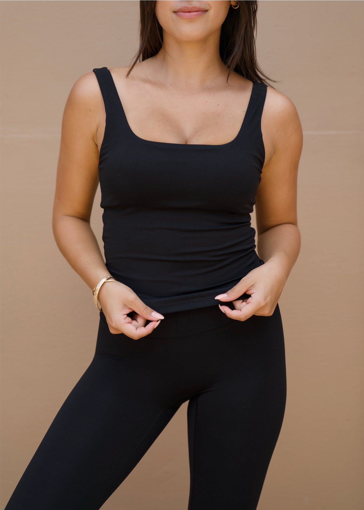 The LŌʻIHI Tank - ʻIWA BLACK