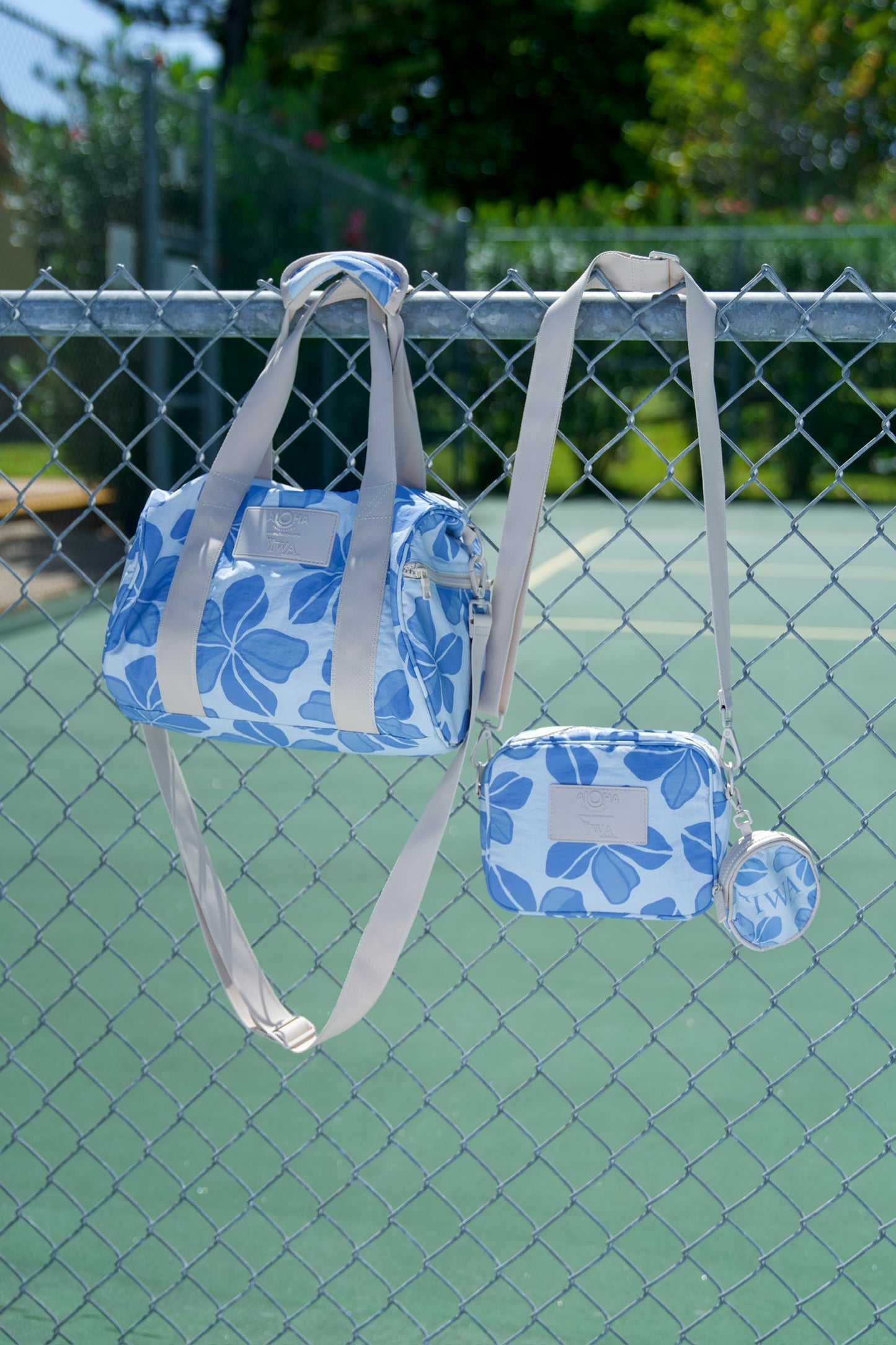Aloha Collection STUBBY DUFFLE - MELIA MIST