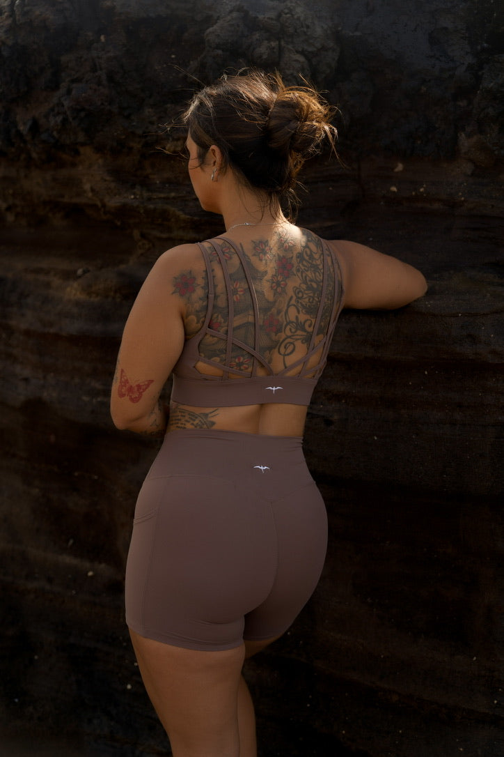 The KALALAU Sports Bra - RICH EARTH