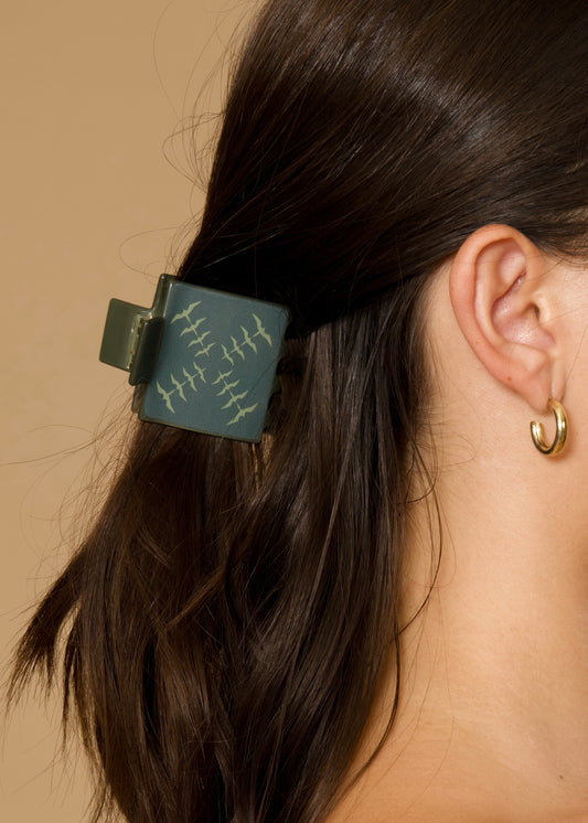 Small 1-TILE Claw Clip - GREEN 'IWA KUIKI