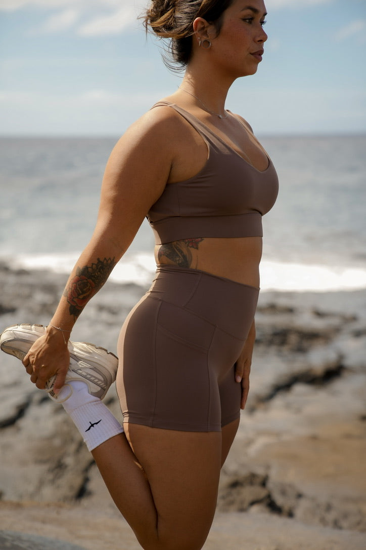 The KAILA 4" Pocket Short - RICH EARTH