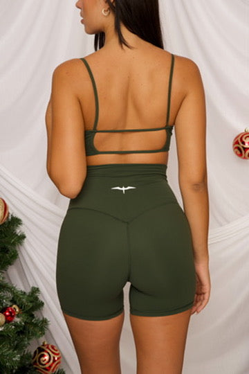 The KAIKINI 5" Short - MISTLETOE GREEN