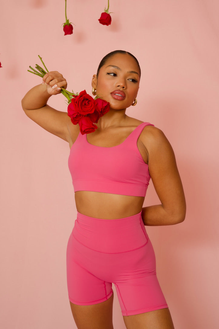 The PU'UWAI Sports Bra - SWEETHEART