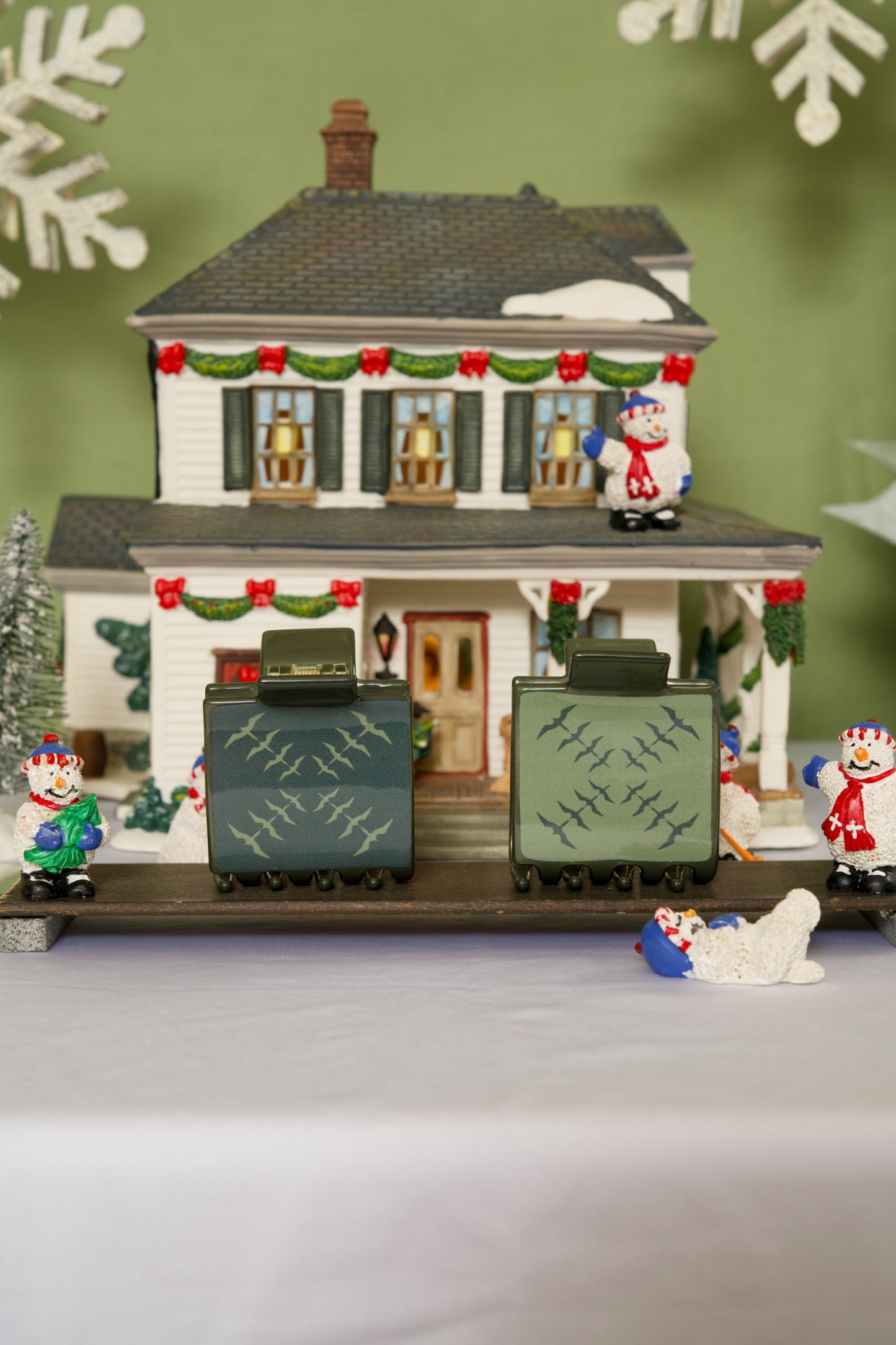 Small 1-TILE Claw Clip - GREEN 'IWA KUIKI