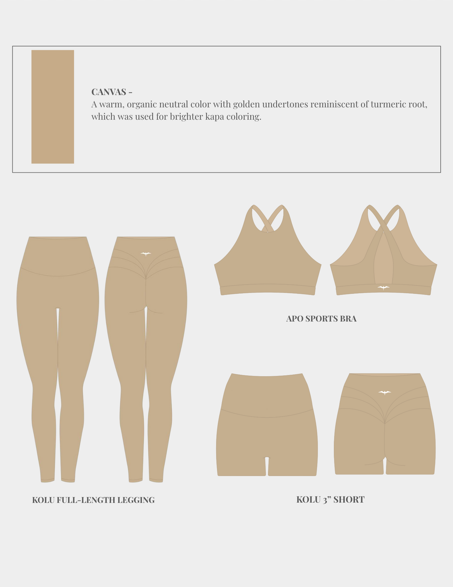 The APO Sports Bra - CANVAS
