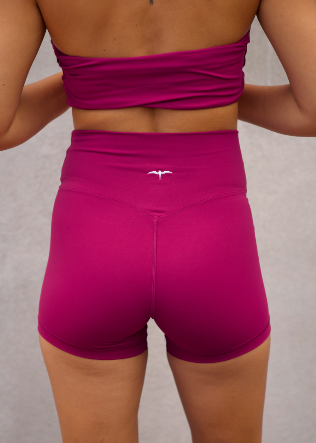 The MIKIOI 4" Crossband Short- PINKBERRY